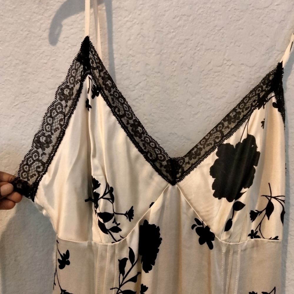 Topshop Lace Slip Maxi Dress - Picture 9 of 9